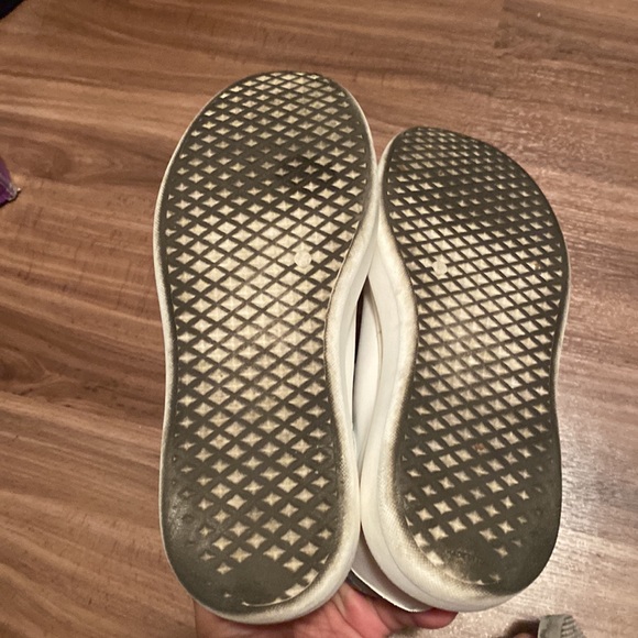 Pre-❤️ Velentino Fresia White Green Leather Shoes - Picture 7 of 14